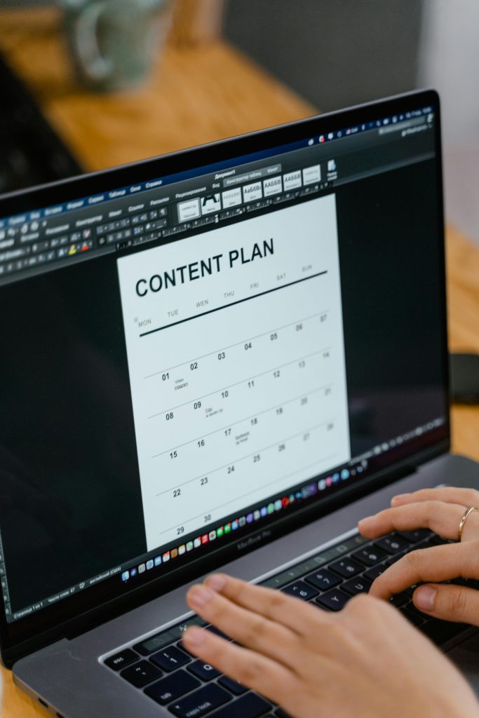 content plan pre made digital products